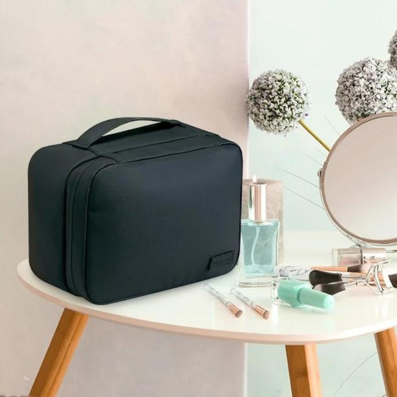 trousse cosmetique de voyage - Noir - Violet