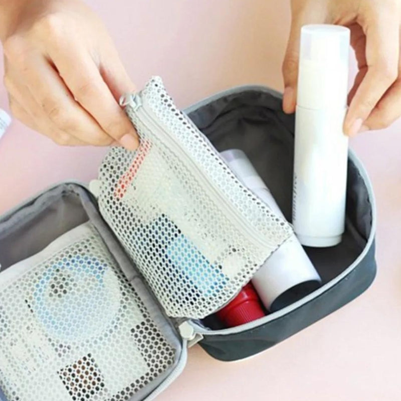 trousse de medicament voyage - Rose - Gris