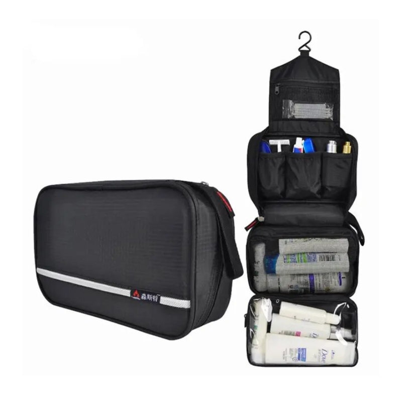 trousse de toilette de voyage pour homme - Noir