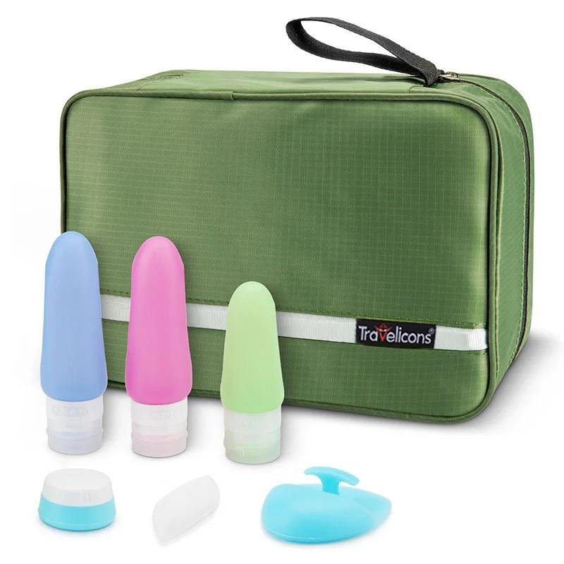 trousse de toilette accrochable - Bleu - Vert - Vert Fluo - Orange - Noir