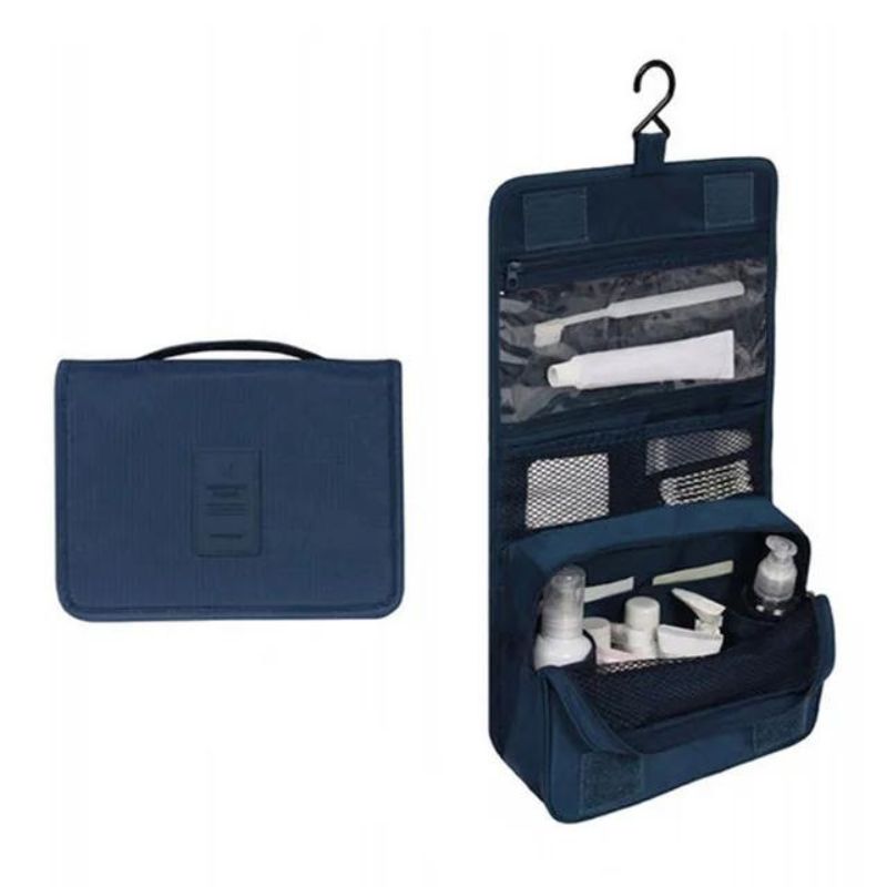 trousse de toilette femme elegante - Bleu Uniforme