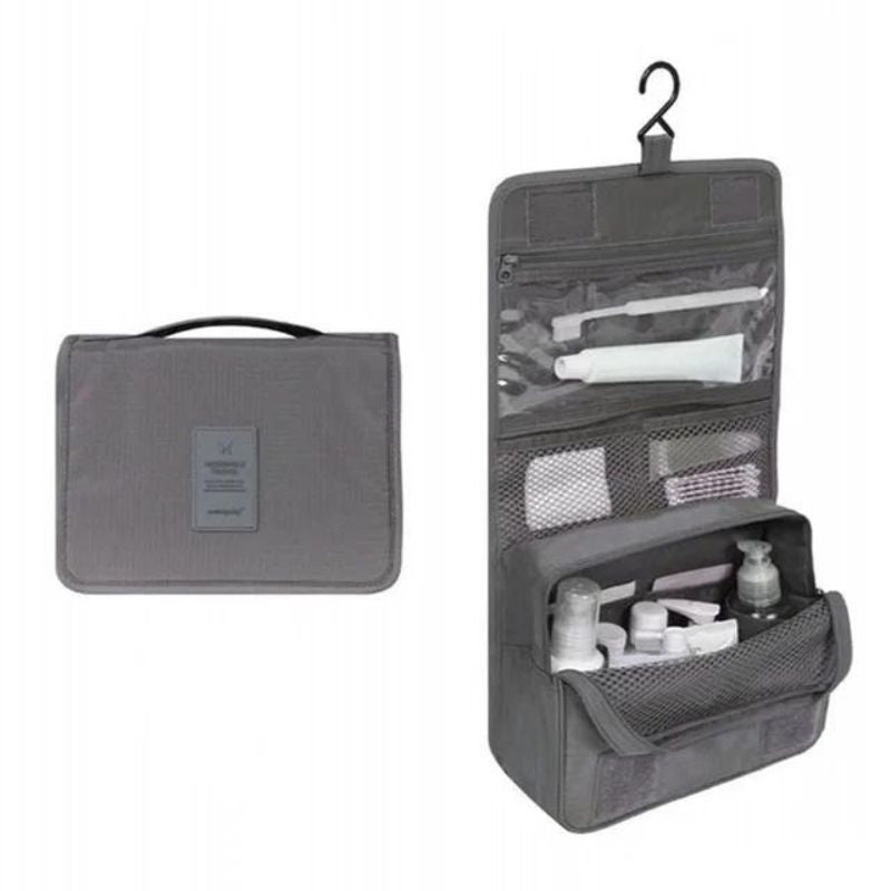 trousse de toilette femme de voyage - Gris Uniforme