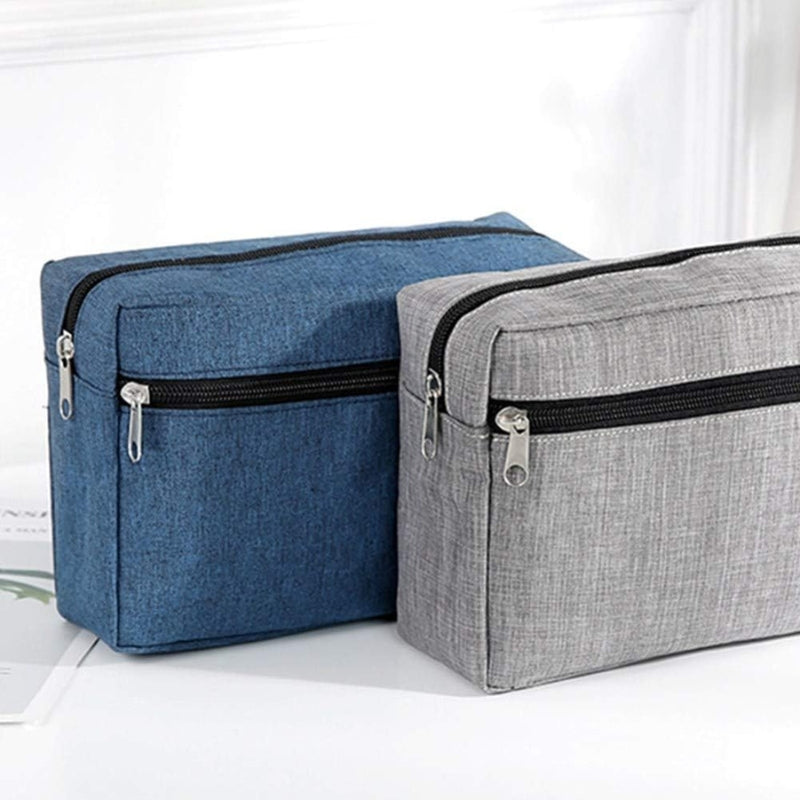 petite trousse personnalisable - Noir - Bleu - Bleu Marine - Gris - Rose - Kaki - Rouge - Orange - Violet - Jaune - Vert