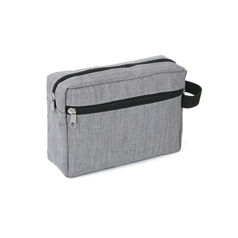 trousse de toilette ado personnalisée - Gris - Sans Gravure Personnalisée