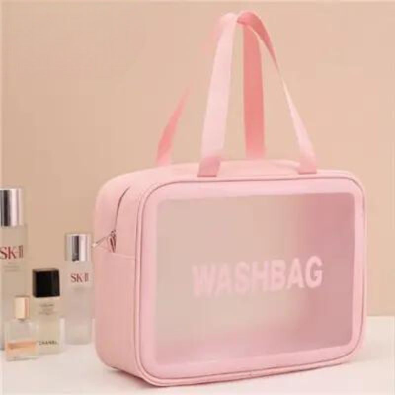 trousse de toilette voyage avion cabine - Rose - L