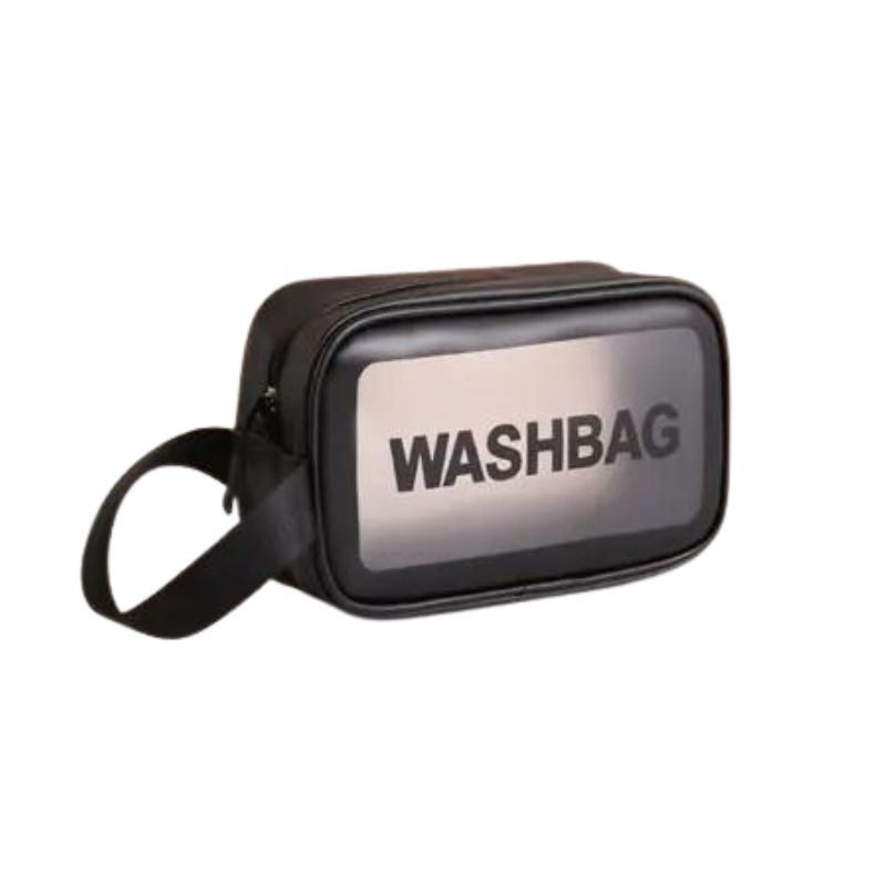 trousse toilette transparente avion - Noir - S