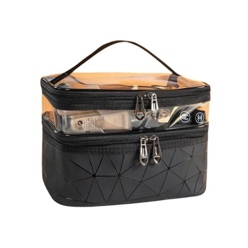vanity trousse de toilette femme - Noir