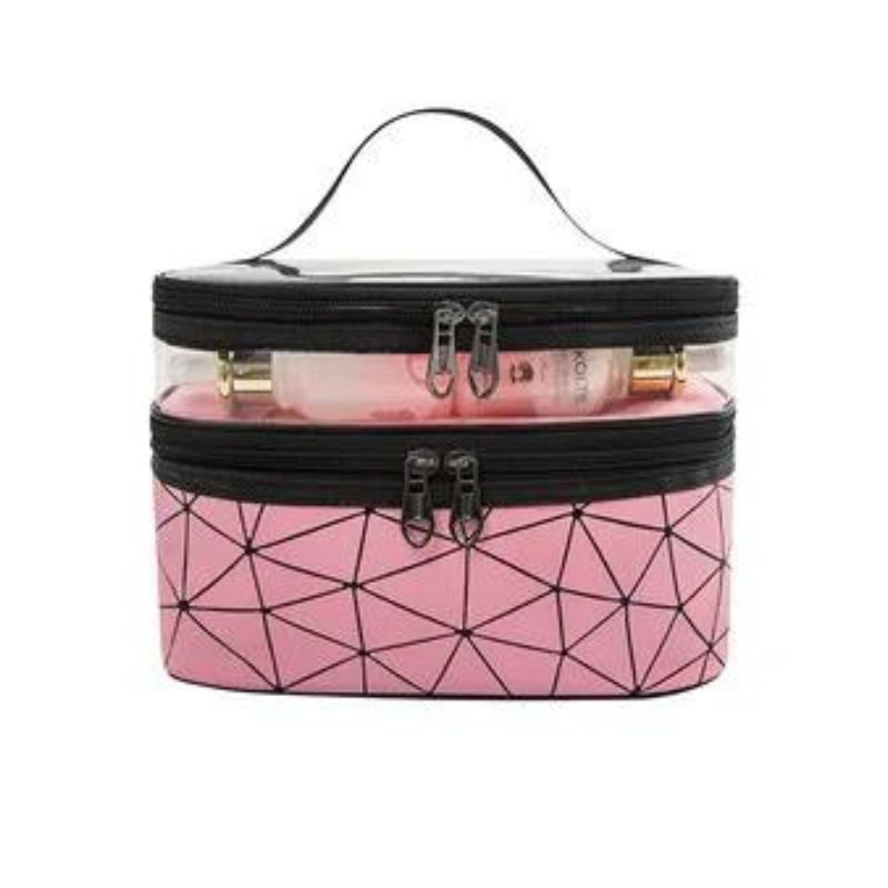 vanity trousse de toilette vintage - Rose 2