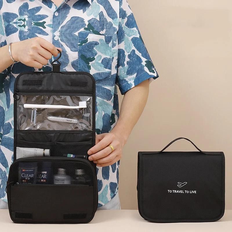 trousse de toilette voyage avion homme - Noir - Bleu Ciel - Bleu Marine - Gris - Rose - Beige