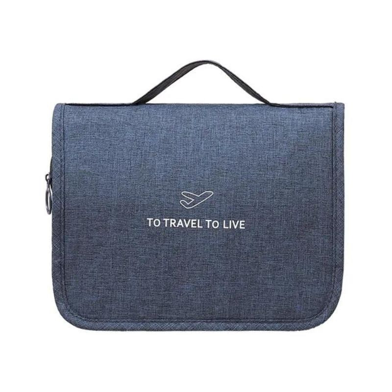 trousse de toilette avion autorisée - Bleu Marine