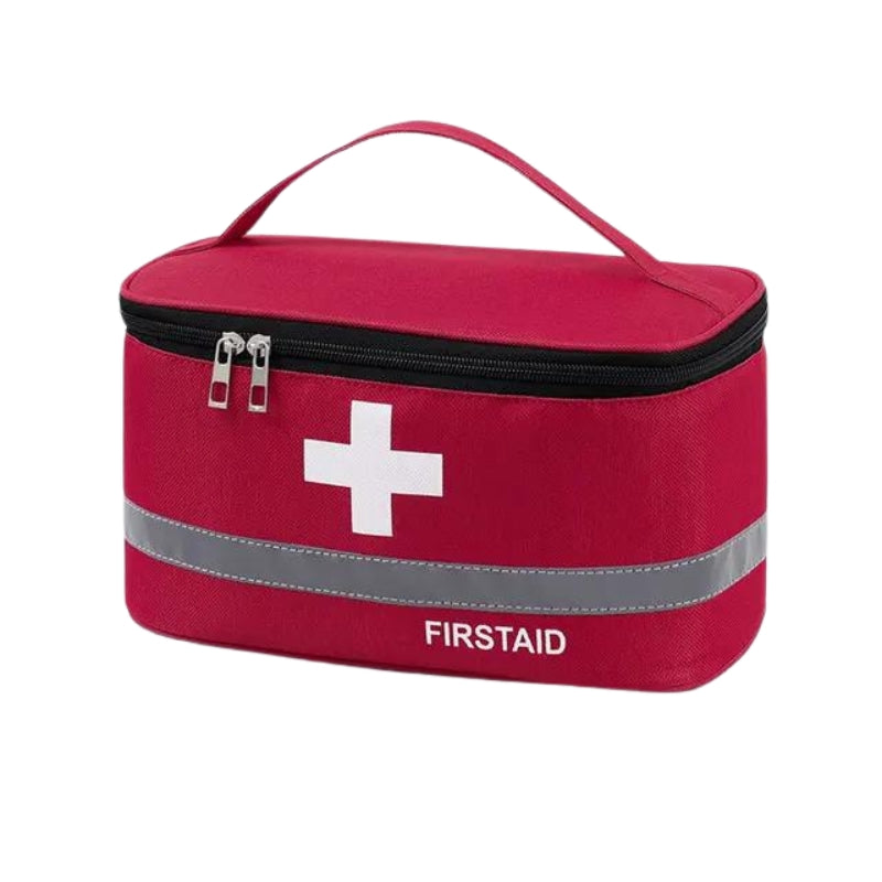 grande trousse a pharmacie - Rouge - L