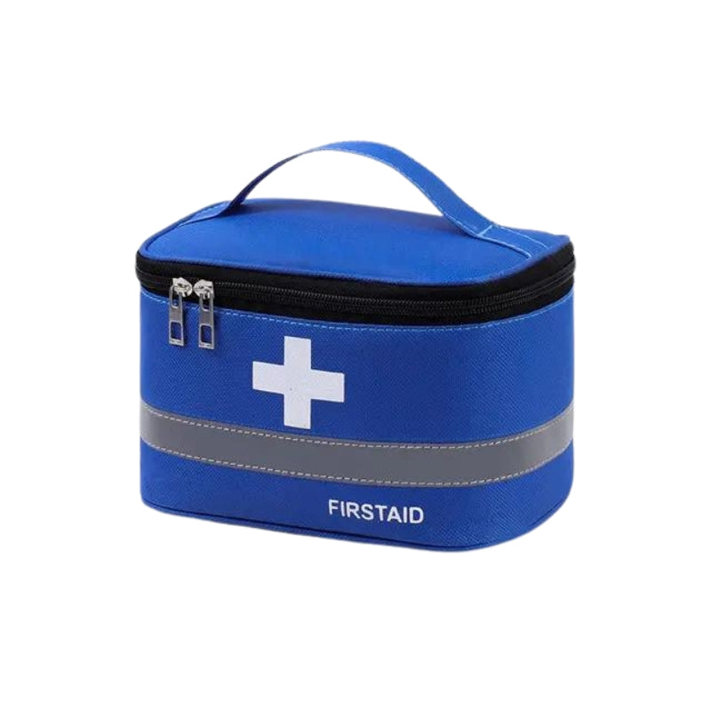 trousse pharmacie voyage vide - Bleu - M