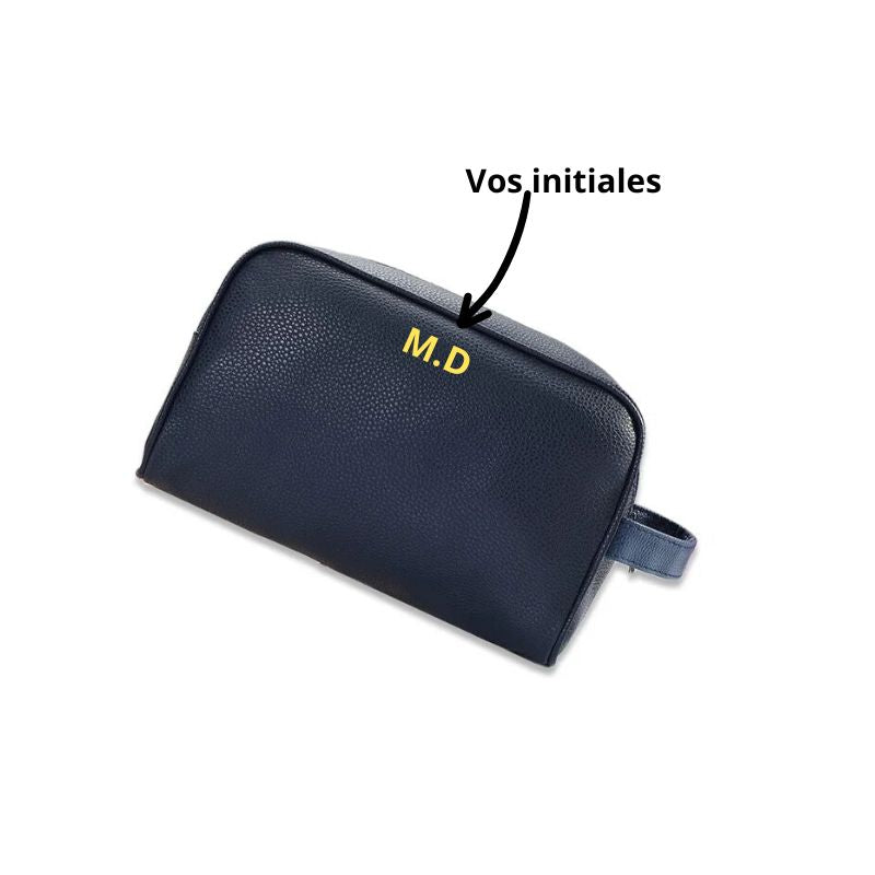 trousse personnalisée - Bleu - Personnalisable