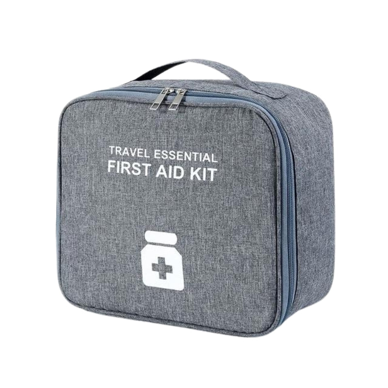 trousse pharmacie voyage vide - Gris - L