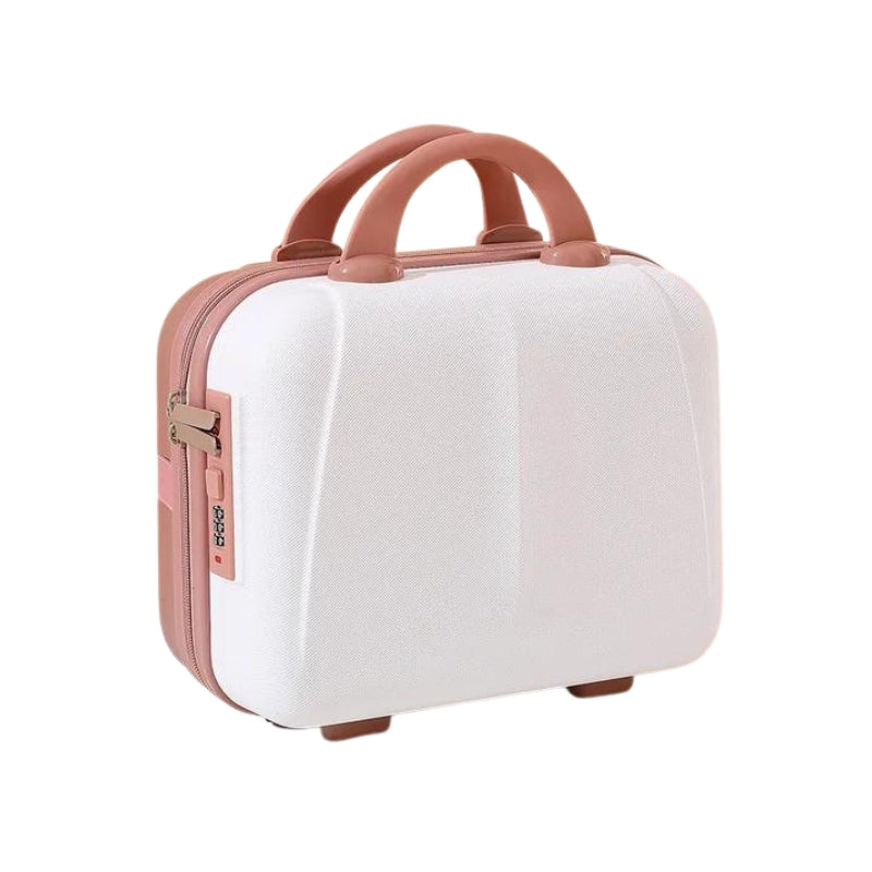vanity valise - Blanc et Rose